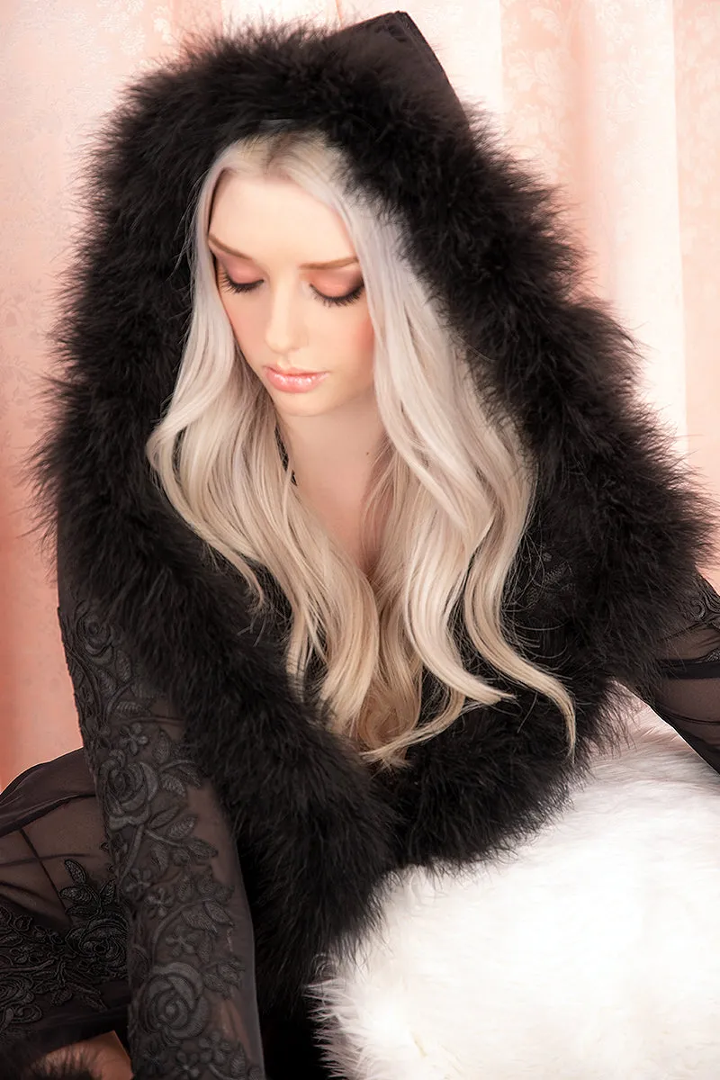 LilyRose Short Hooded Robe