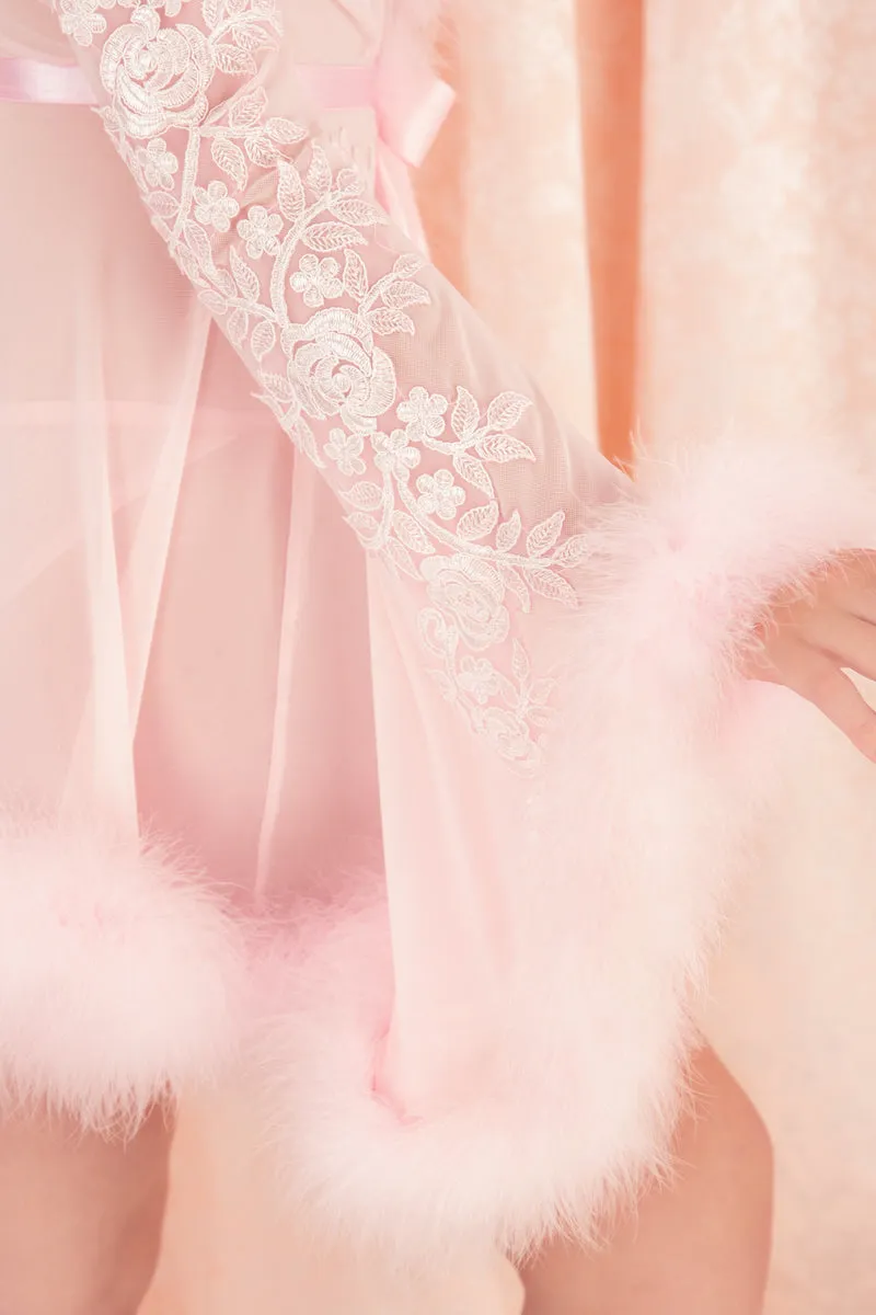 LilyRose Short Hooded Robe
