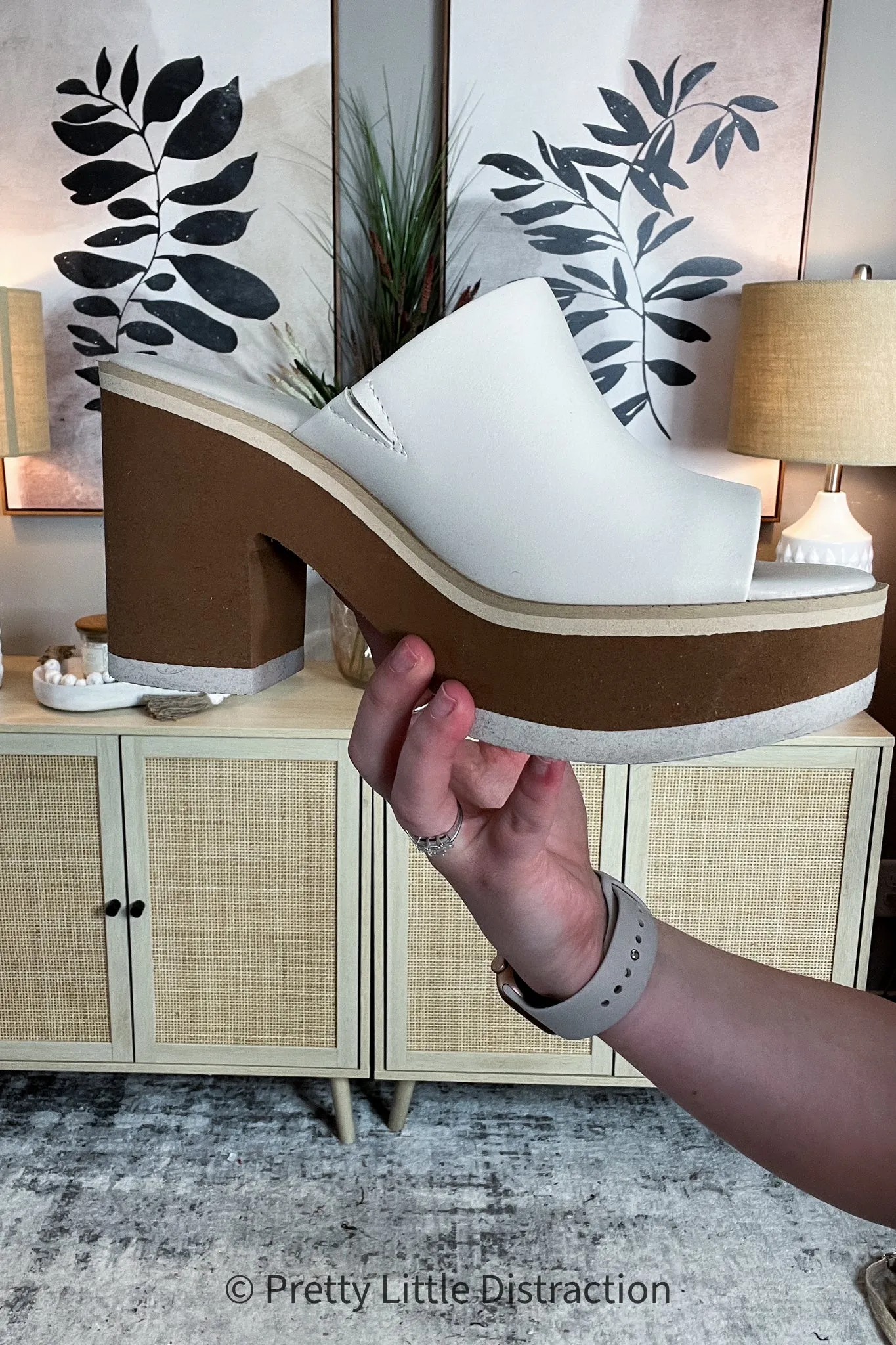 Maren Layered Platform Heel Slides