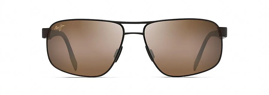Maui Jim Whitehaven Sunglasses in Satin Chocolate with HCL Bronze Lens