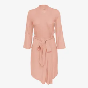 Mommy Robe with Pockets - Desert Rose Waffle