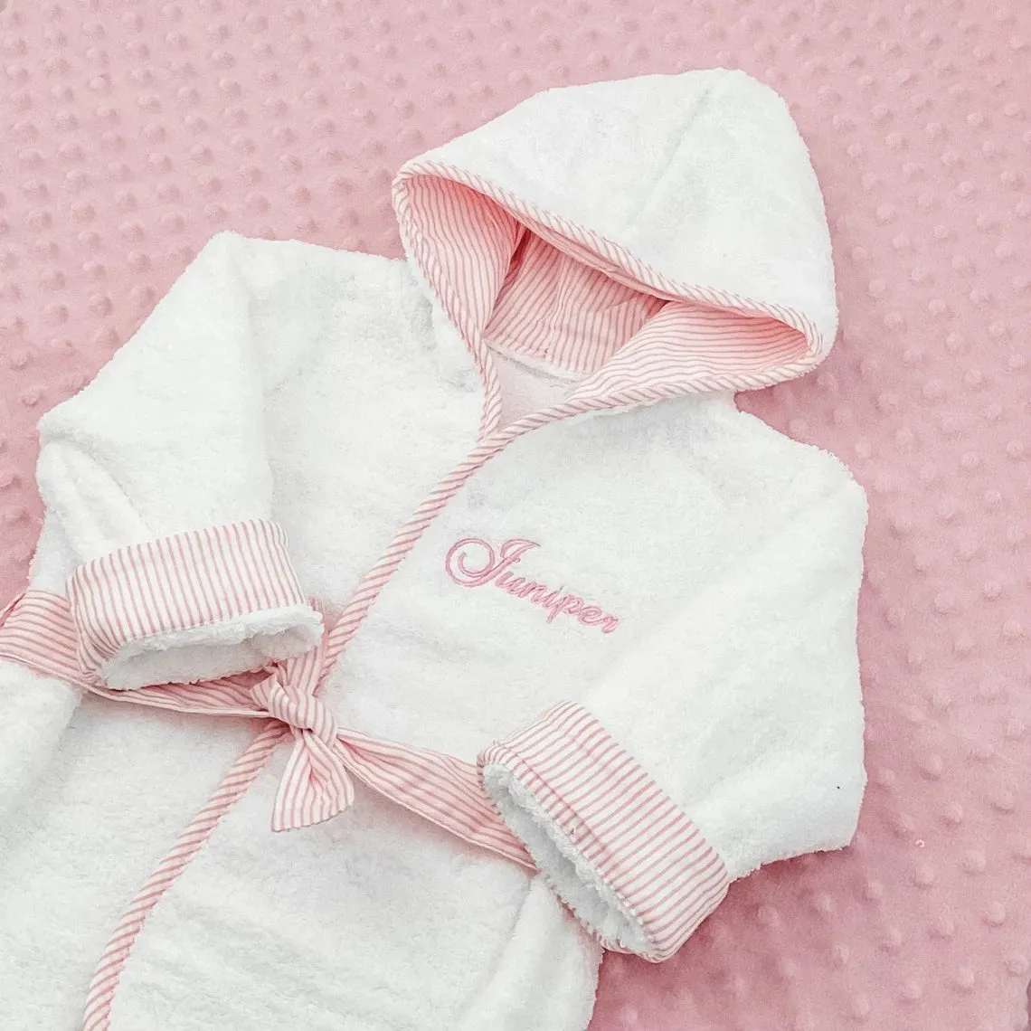 Monogrammed Infant Bath Robe