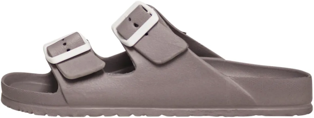 NORTY Women's Indoor Outdoor 2 Strap Adjustable Buckles Slide Sandal