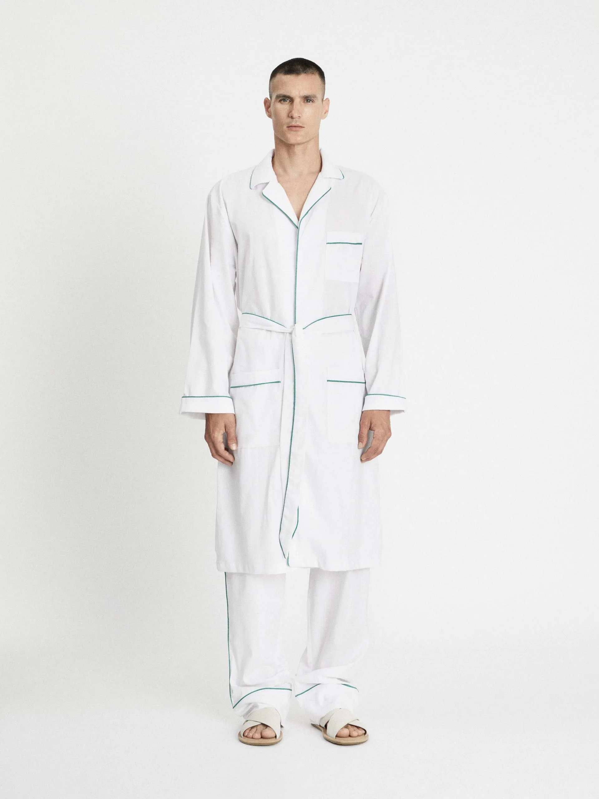 Oxford robe - White