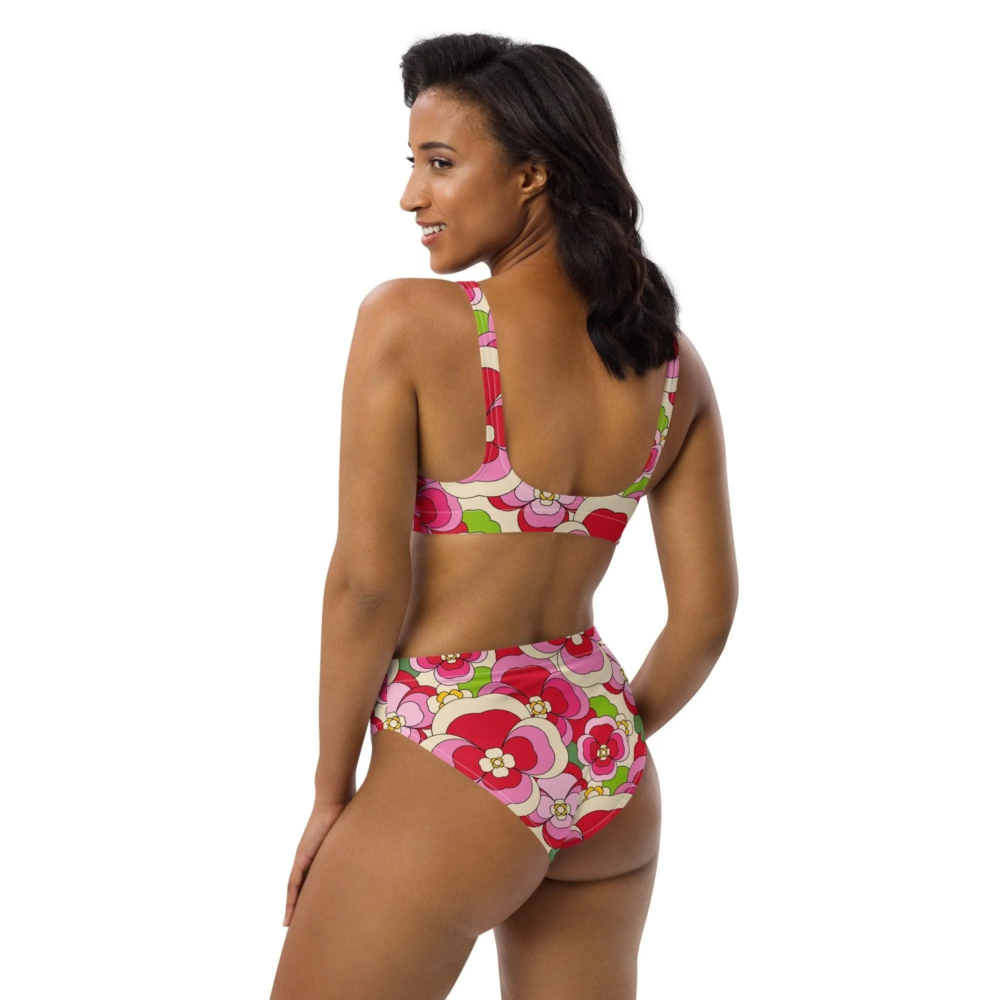 PANSY FANTASY pink - Bikinis made of recycled material
