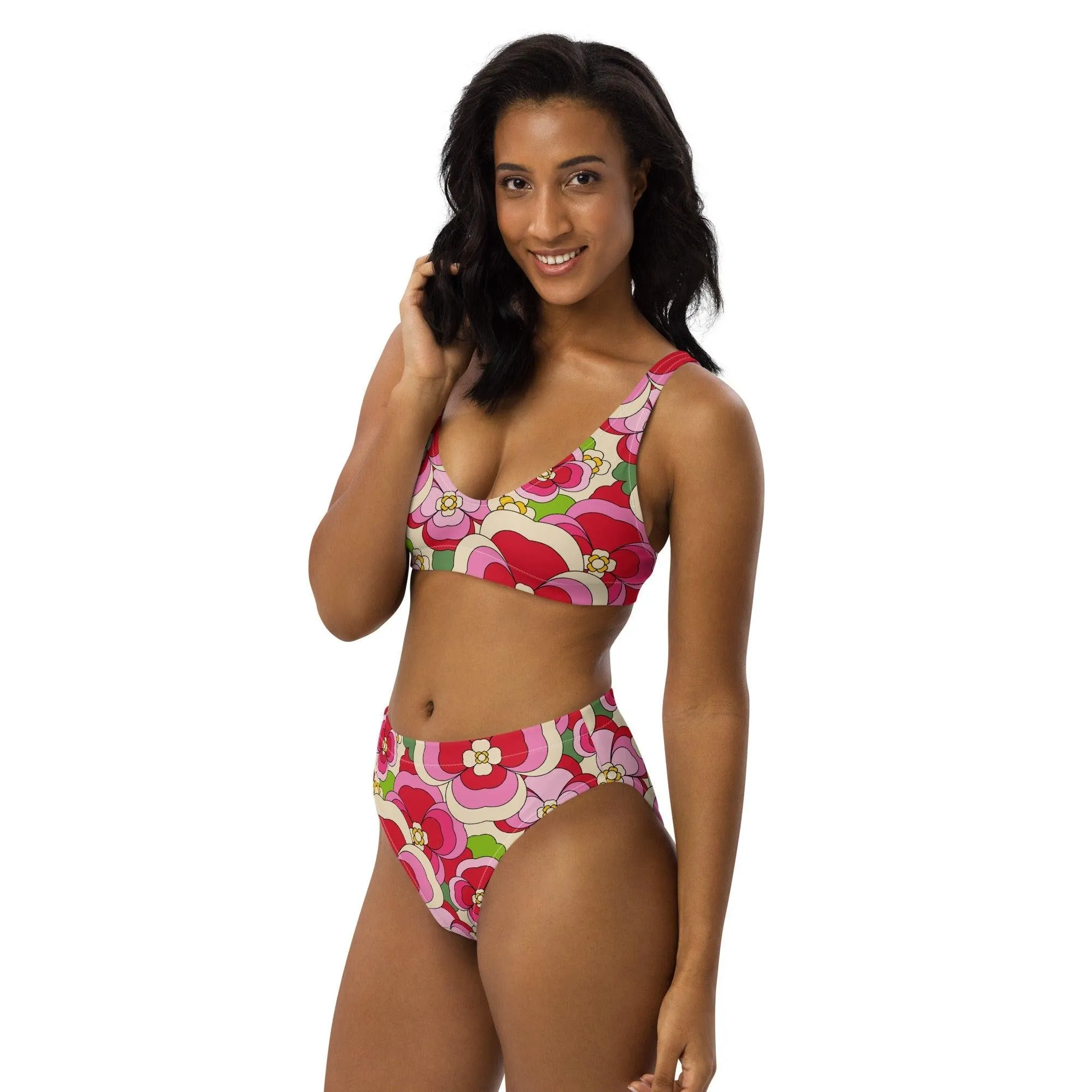 PANSY FANTASY pink - Bikinis made of recycled material