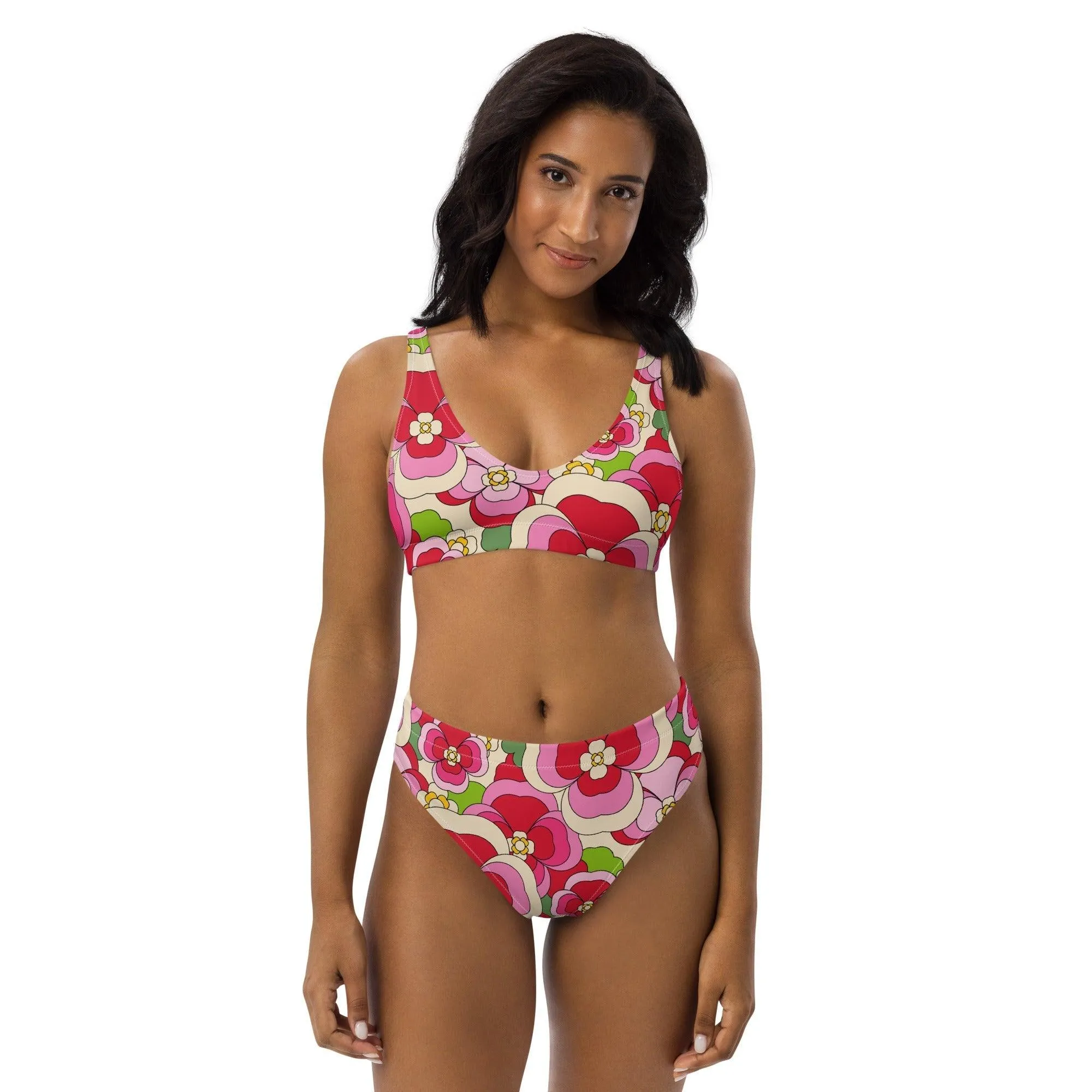 PANSY FANTASY pink - Bikinis made of recycled material