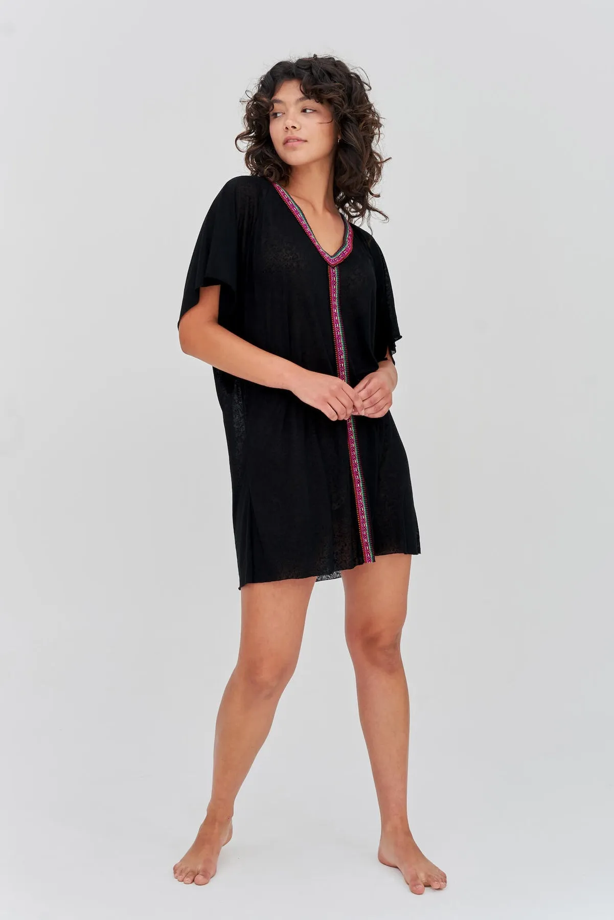 Pitusa Mini Abaya Dress