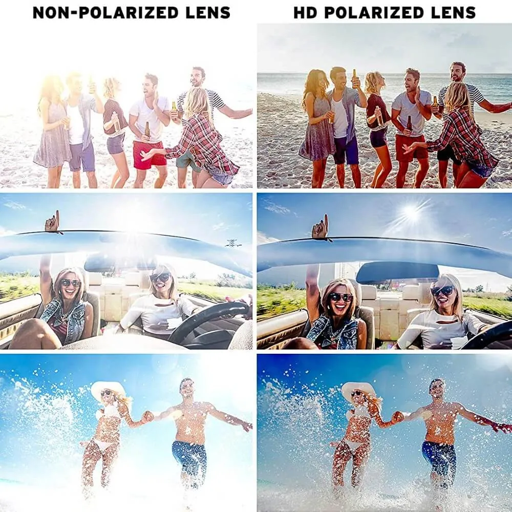 Polarized Sunglasses for Women Vintage Retro Round Frame - Maggie