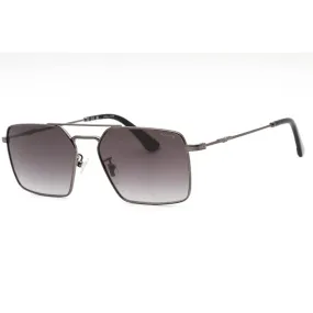 Police Men's Sunglasses - Shiny Gunmetal Aviator Full Rim 56mm Frame | SPLL07 0568