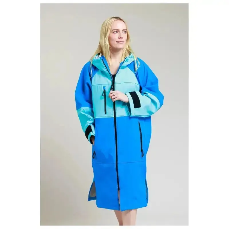 Post Swimming Unisex Robes | Soft Shell Cobalt Blue Robe