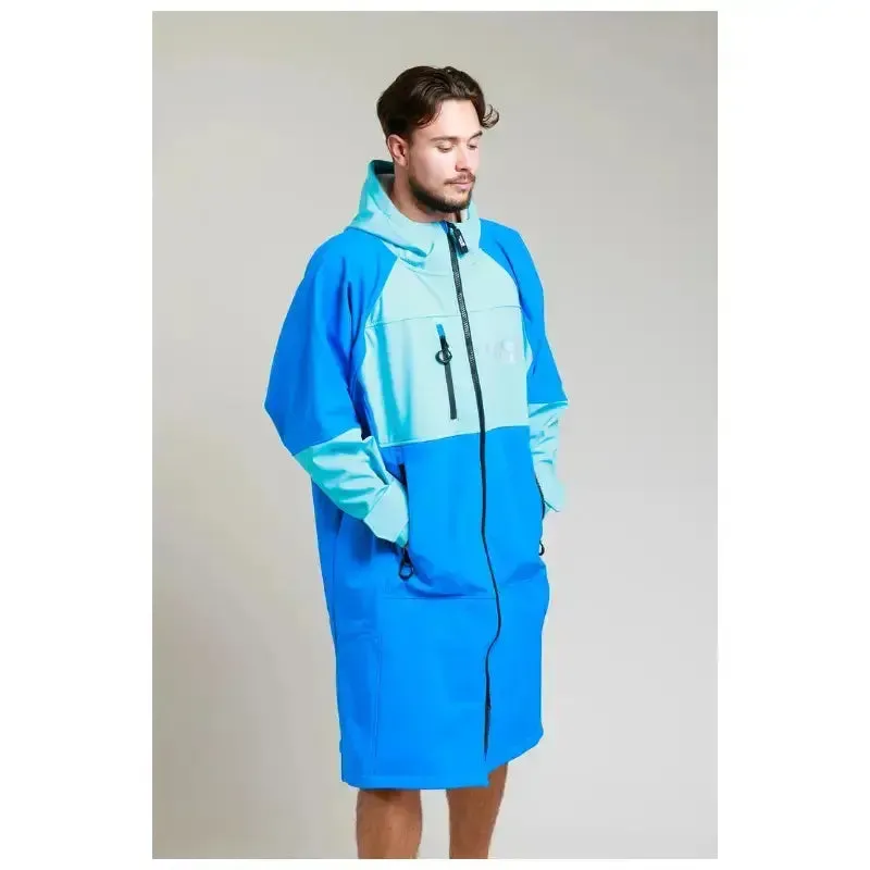 Post Swimming Unisex Robes | Soft Shell Cobalt Blue Robe