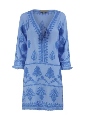 Pranella Aggie Mini Dress - Cornflower