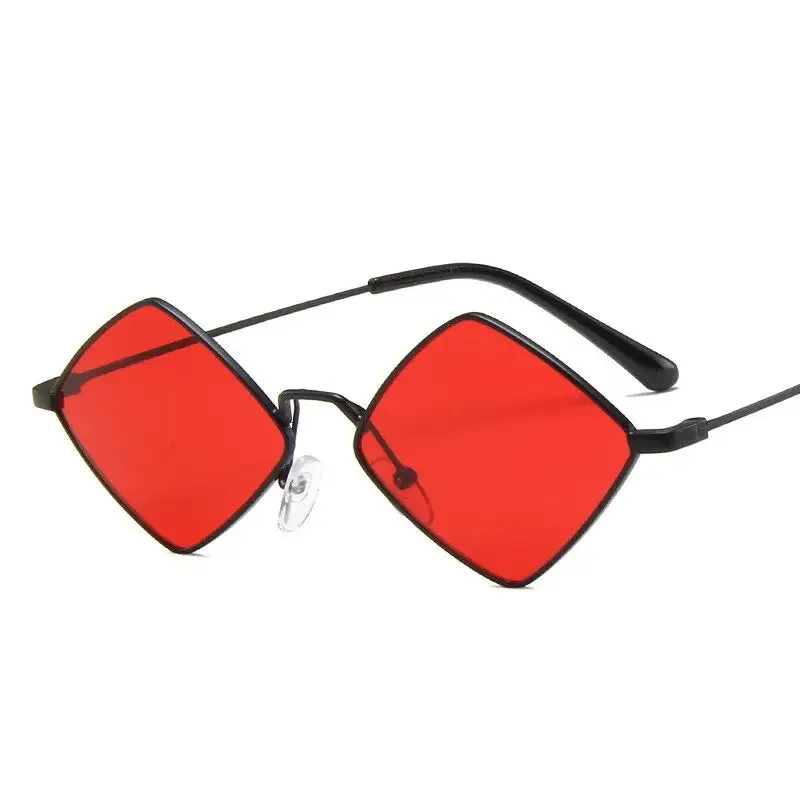 Prismatic Retro Square Sunglasses