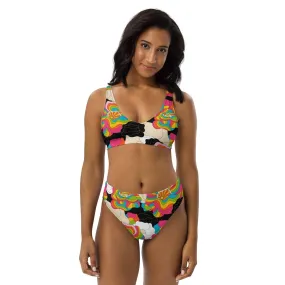RAINBOW POPPY - Bikinis made of recycled material