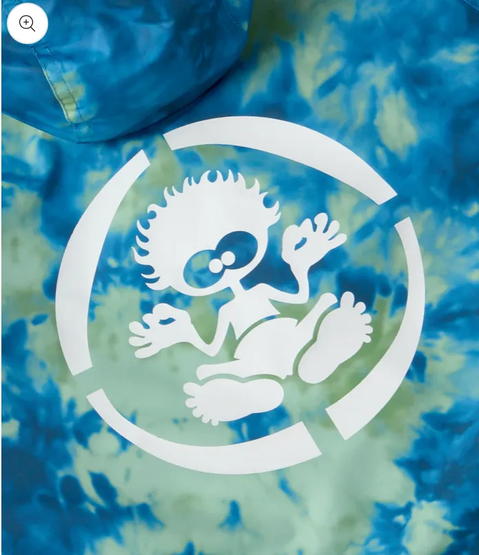 SALTROCK Recycled Kids Changing Robe - Green/Blue