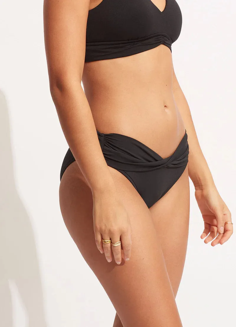 Seafolly Collective Twist Band Hipster Bikini Bottom