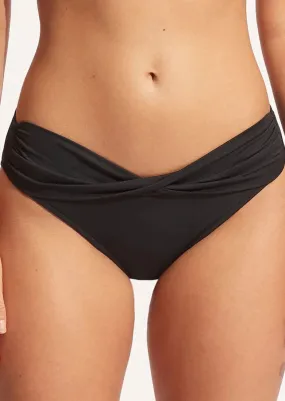 Seafolly Collective Twist Band Hipster Bikini Bottom
