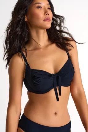 Shan Ophelie Underwire Bikini Top (E-cup) - Navy
