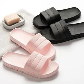 Simple Flat Heel Shower Room Slippers