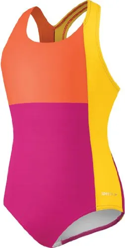 SPEEDO Girls Colorblock Splice Ultraback (7-16)