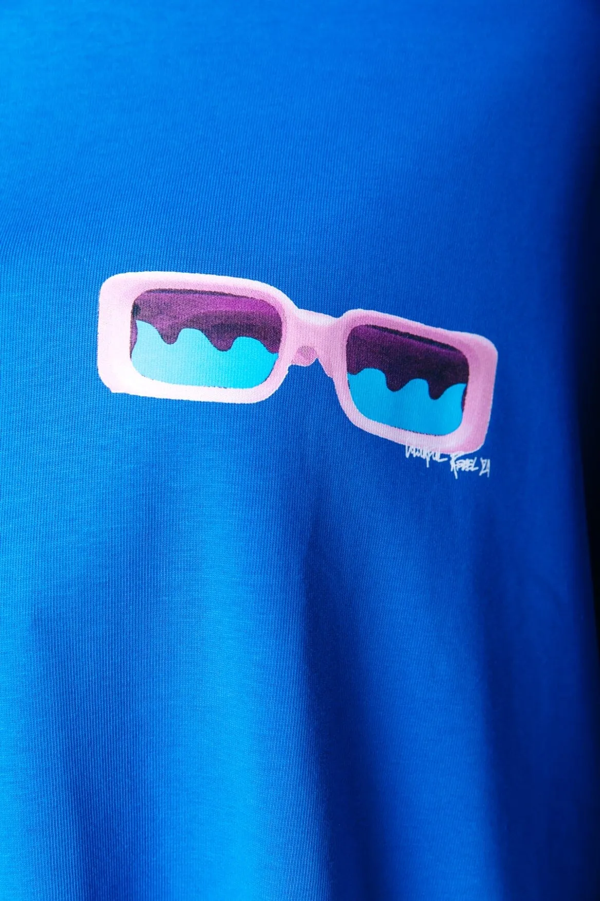 Sunglasses T-shirt | Bold Blue