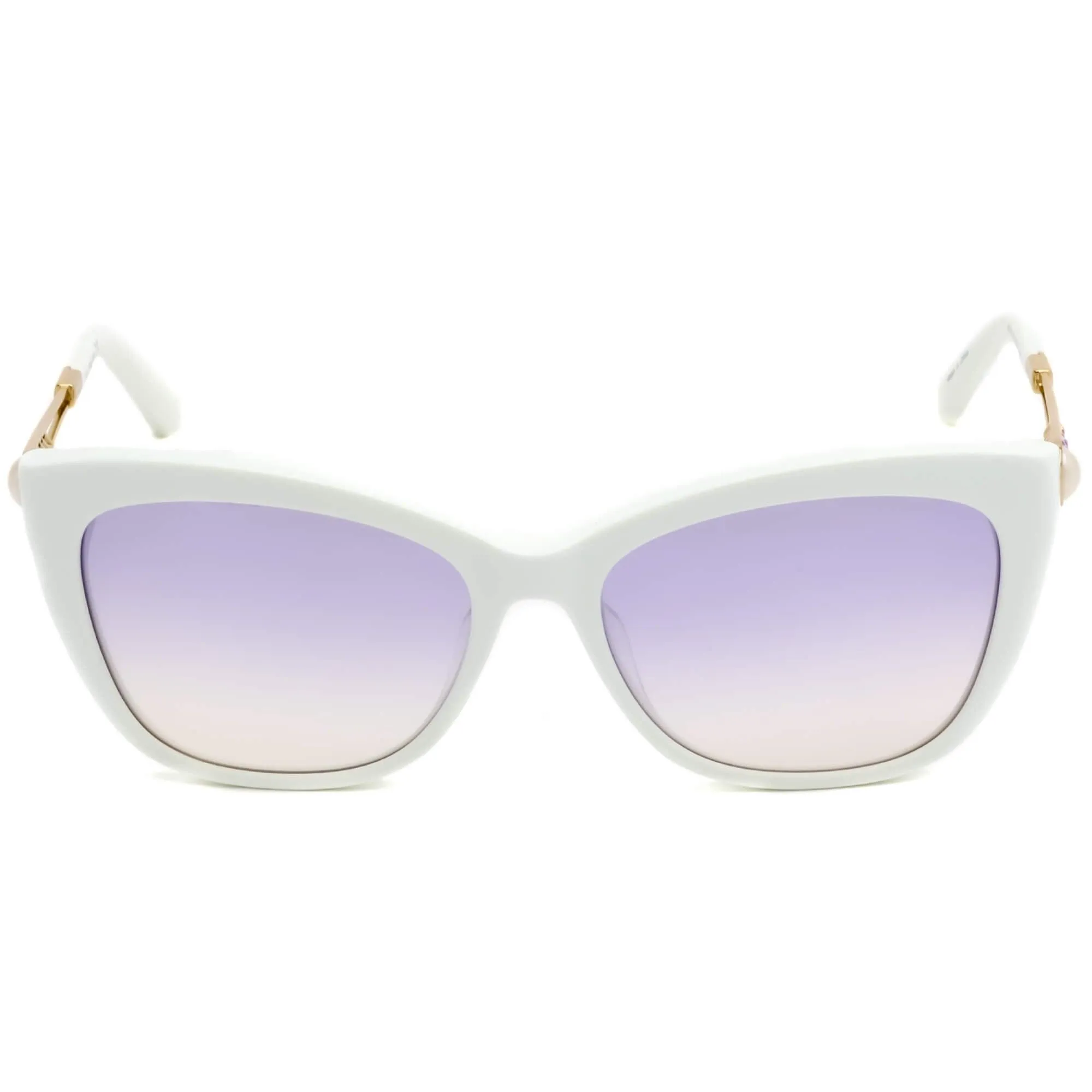 Swarovski Women's Sunglasses - Smoke Purple Gradient Lens Cat Eye Frame | SK0262 21Z