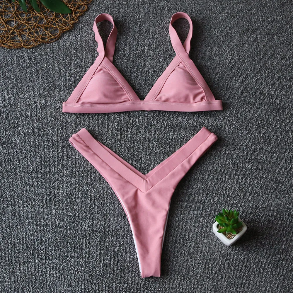 Swimwear Push Up Bikini Set