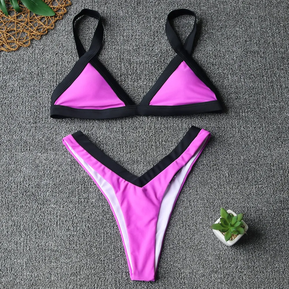Swimwear Push Up Bikini Set