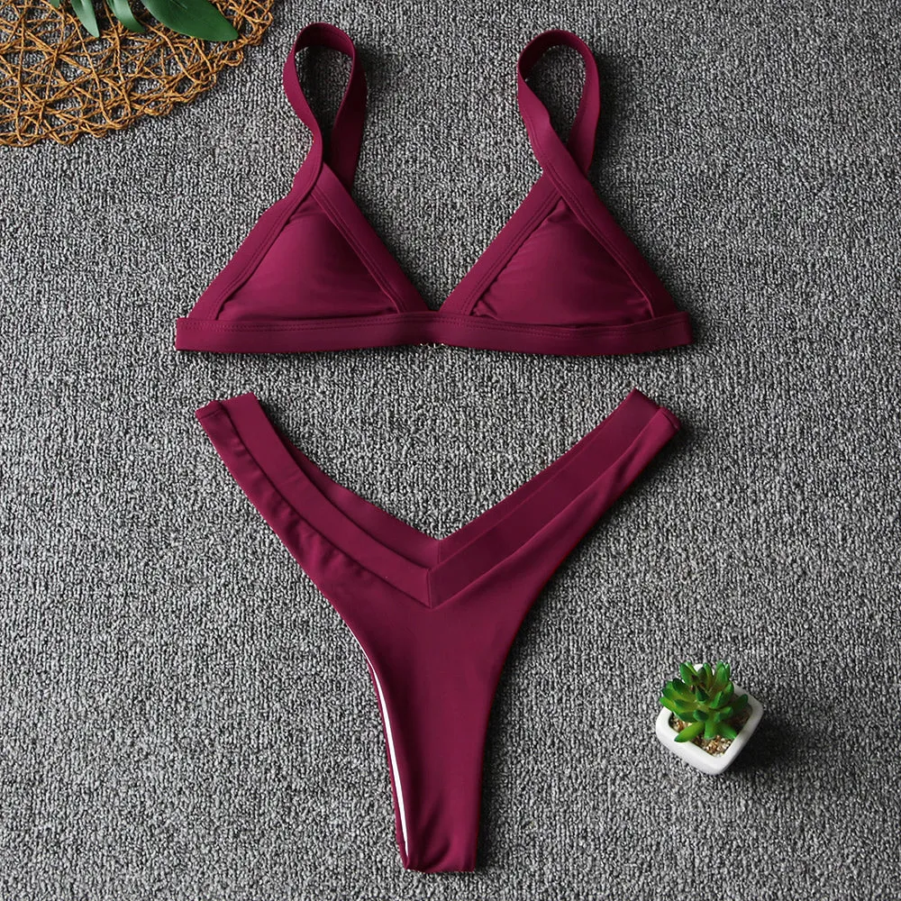 Swimwear Push Up Bikini Set