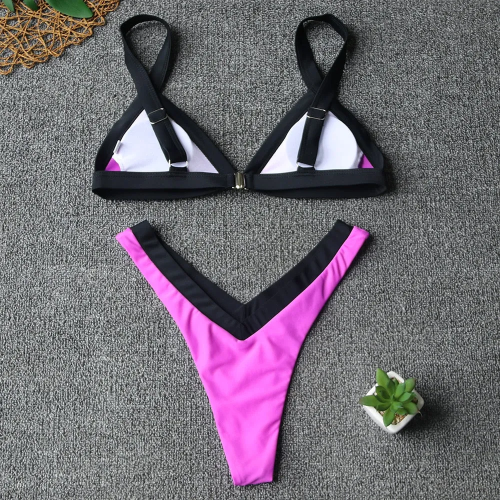 Swimwear Push Up Bikini Set