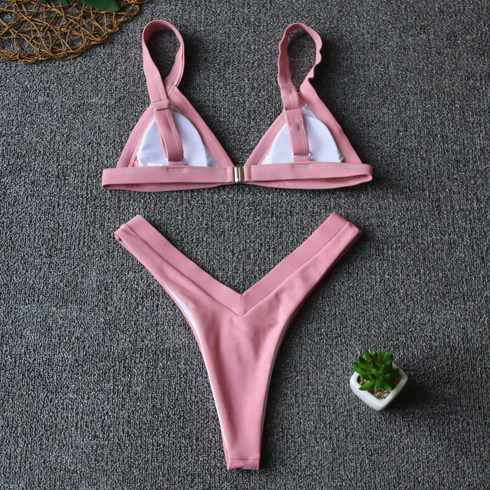 Swimwear Push Up Bikini Set
