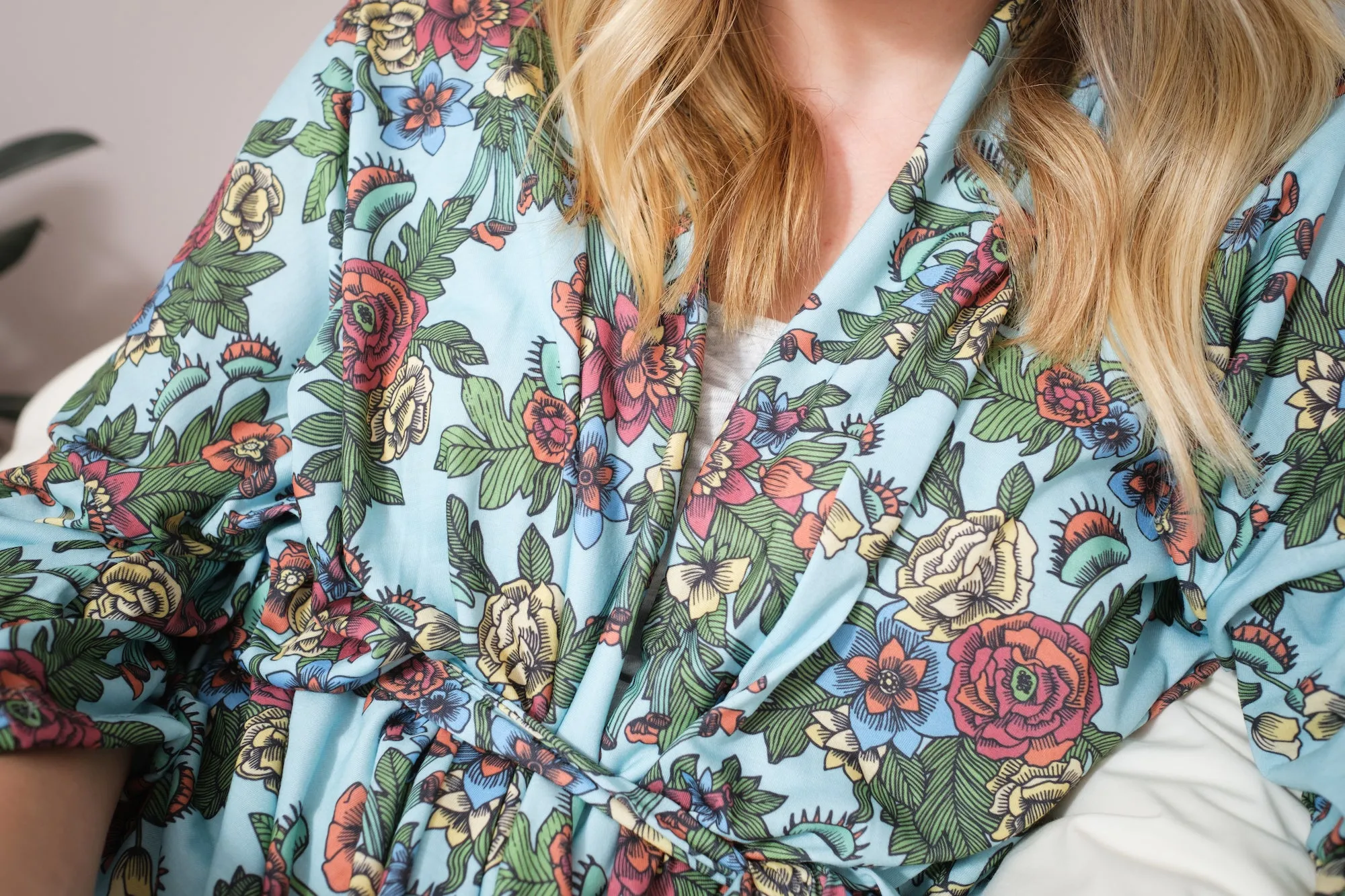 Tattoo Floral Robe