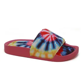TIE DYE Beach SLIDES