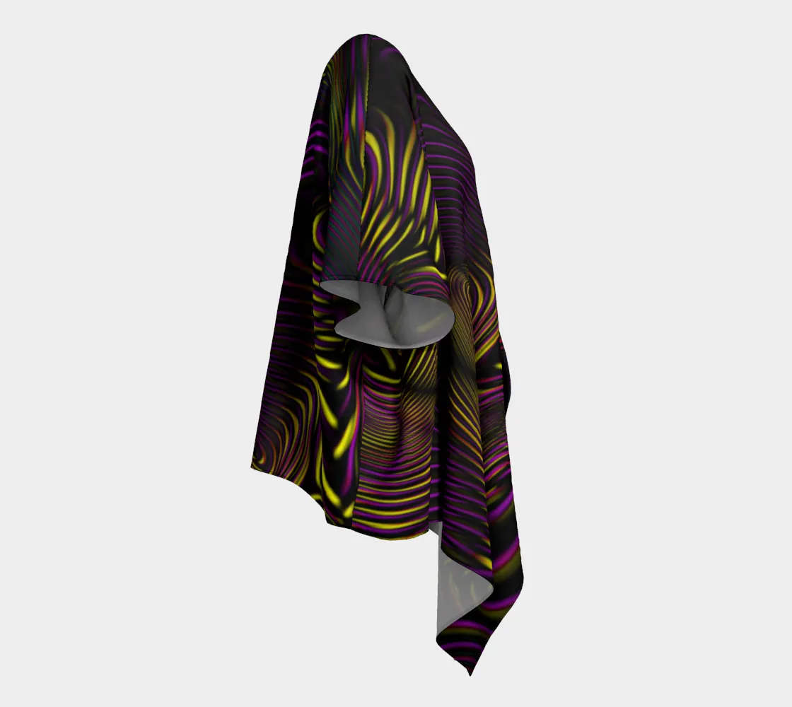 Velvet Flow | Draped Kimono | Hakan Hisim