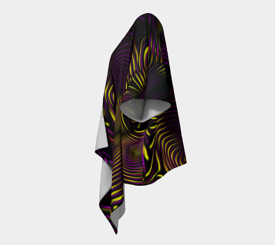 Velvet Flow | Draped Kimono | Hakan Hisim