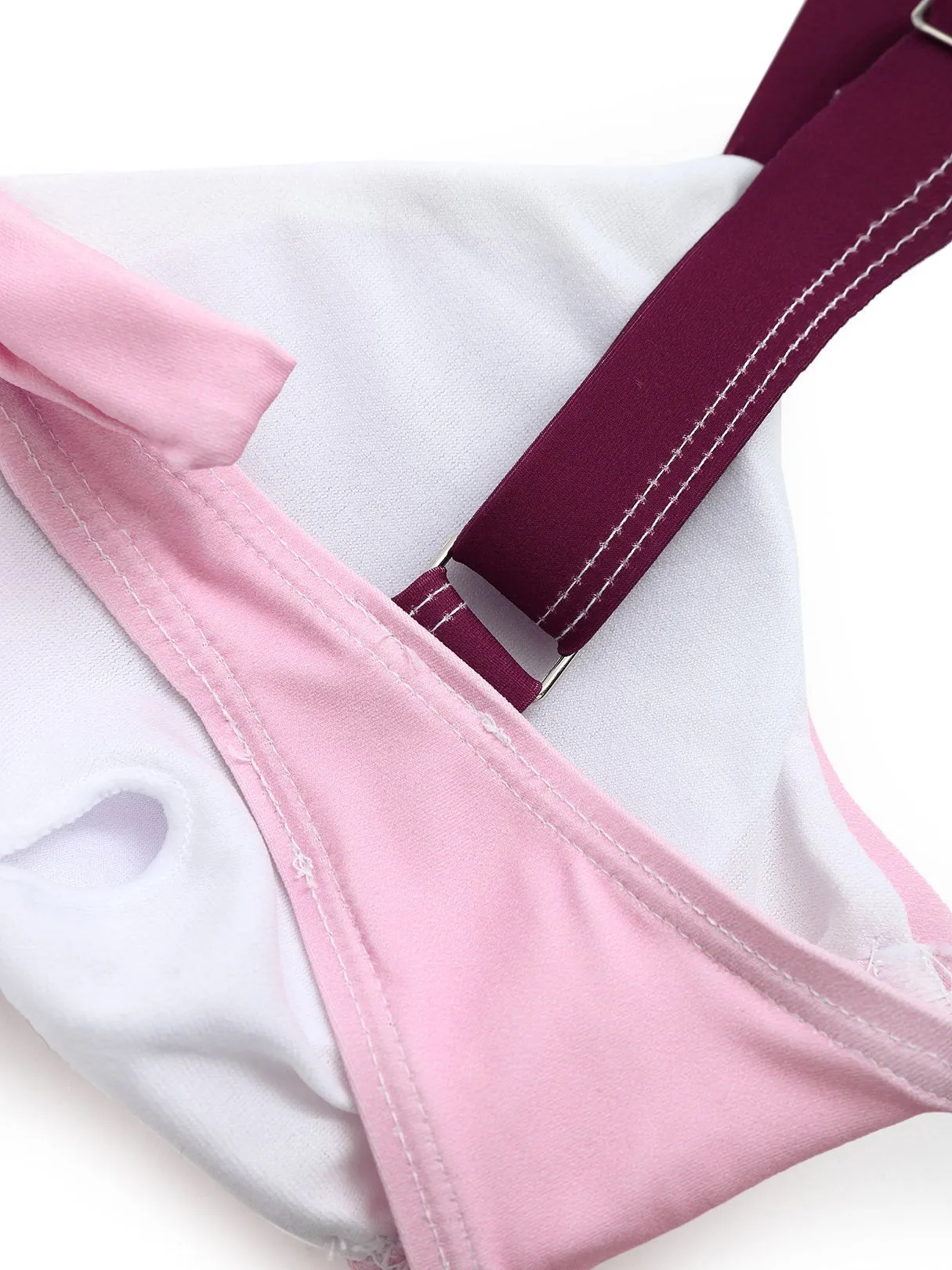 Wholesale Deep V-Neck Sleeveless Bikini Suits