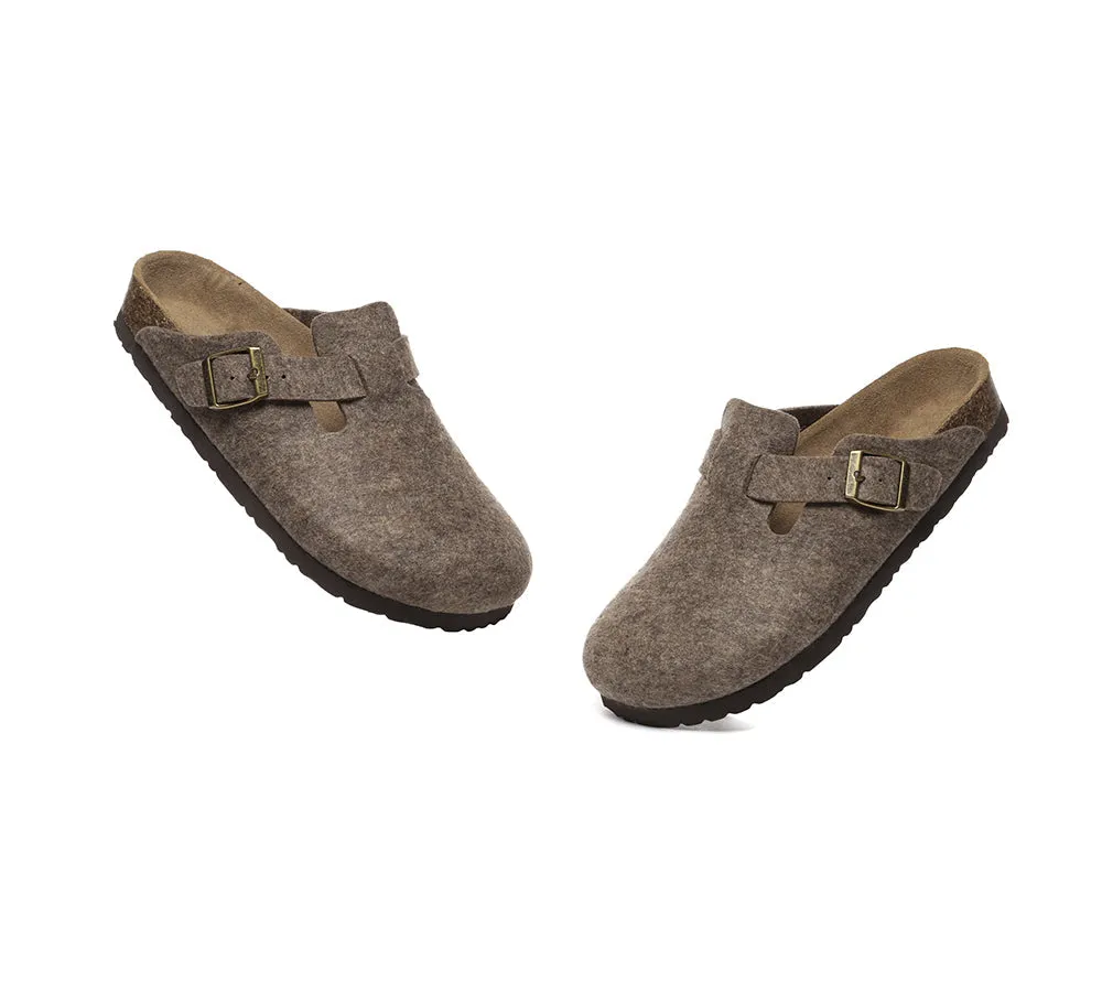 Women Adjustable Buckled Straps Slip-on Flat Sandal Slides Brynn