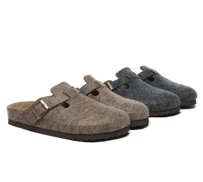 Women Adjustable Buckled Straps Slip-on Flat Sandal Slides Brynn