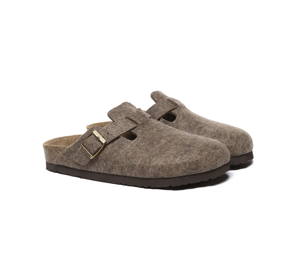 Women Adjustable Buckled Straps Slip-on Flat Sandal Slides Brynn