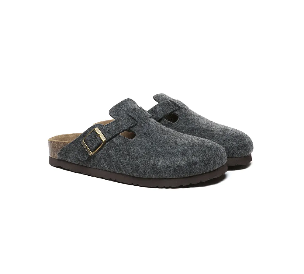 Women Adjustable Buckled Straps Slip-on Flat Sandal Slides Brynn