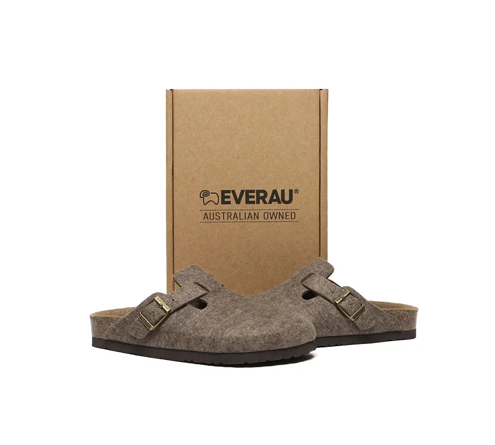 Women Adjustable Buckled Straps Slip-on Flat Sandal Slides Brynn