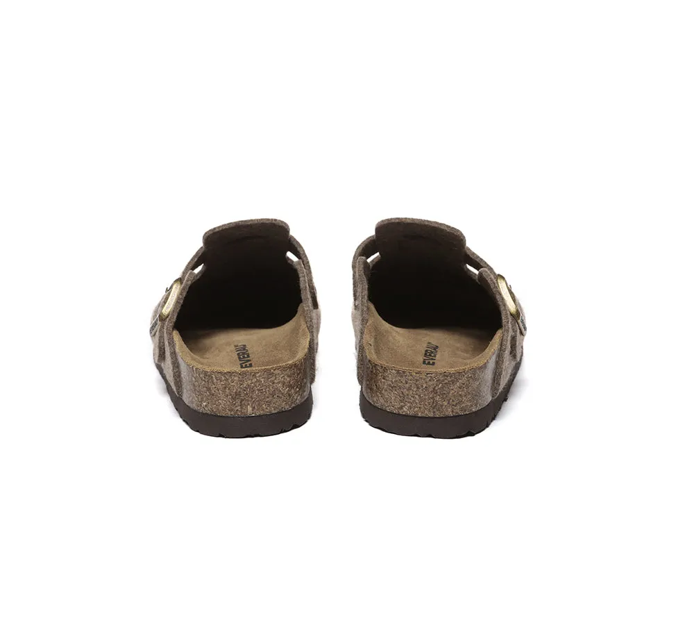 Women Adjustable Buckled Straps Slip-on Flat Sandal Slides Brynn