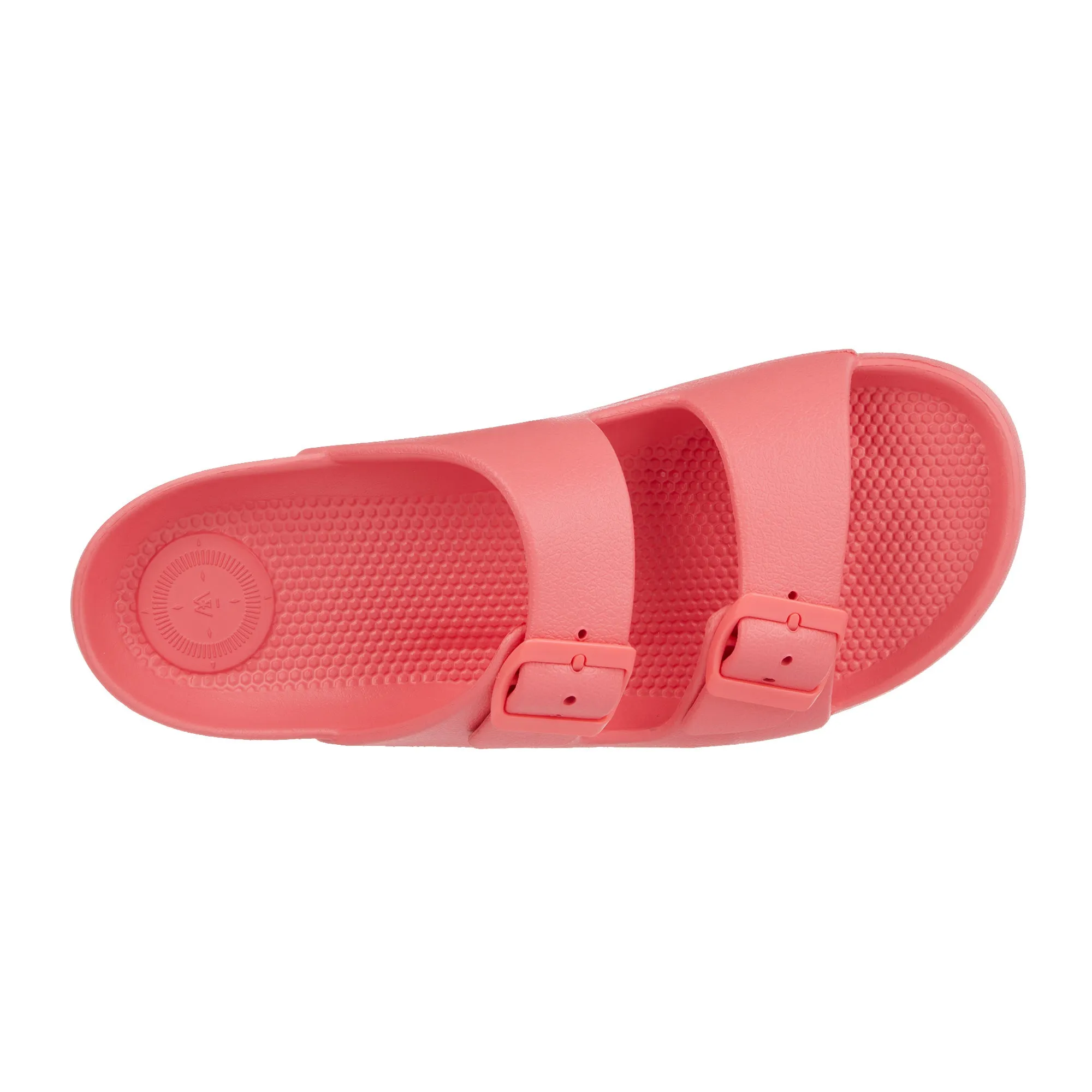 Women's Double Buckle Adjustable Slide with Everywear®