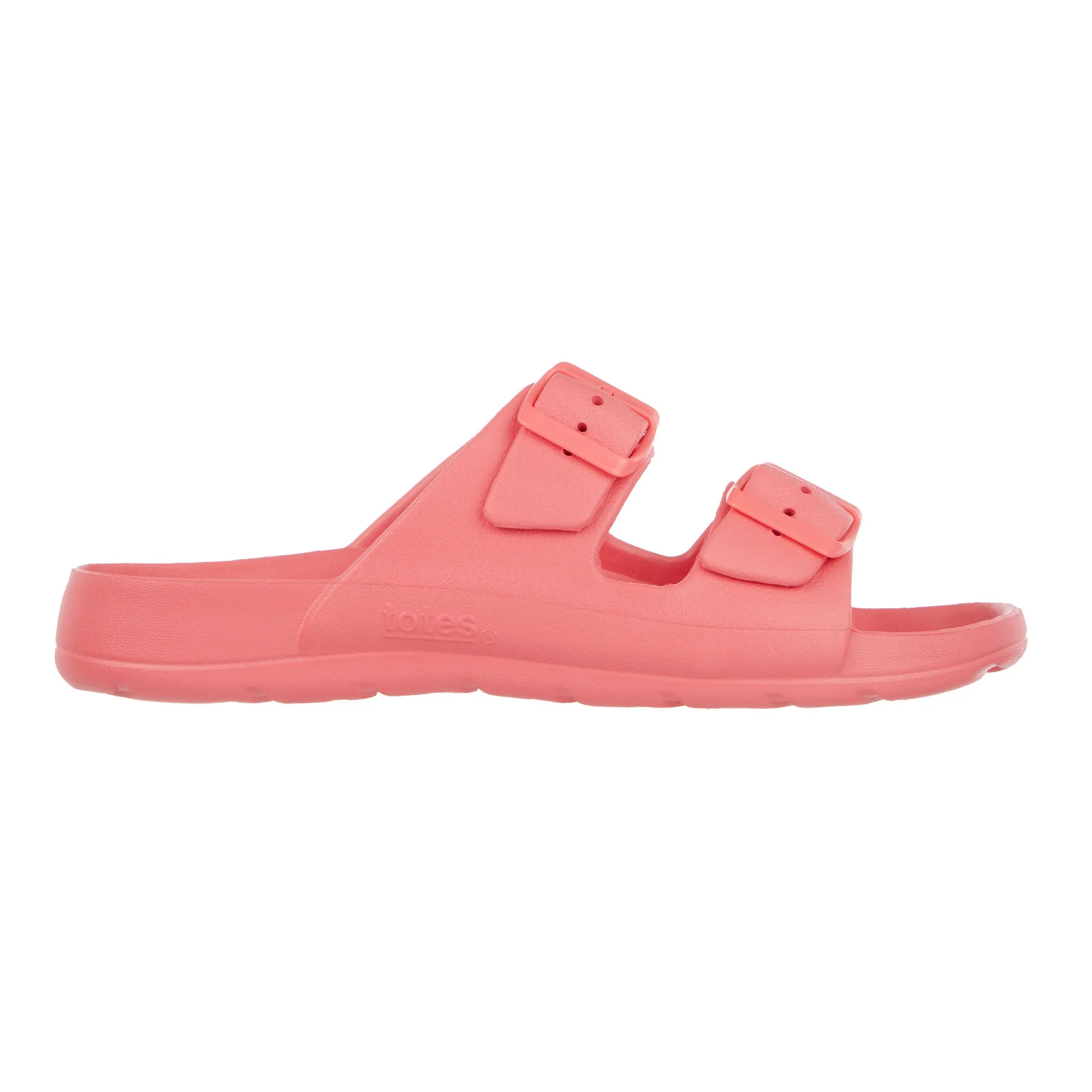 Women's Double Buckle Adjustable Slide with Everywear®