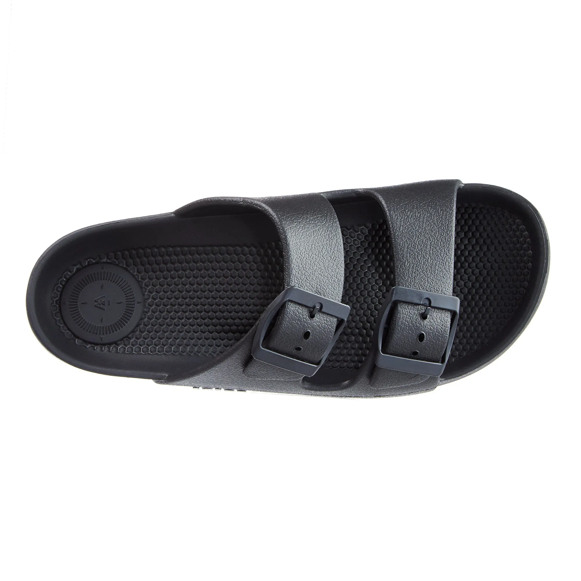 Women's Double Buckle Adjustable Slide with Everywear®