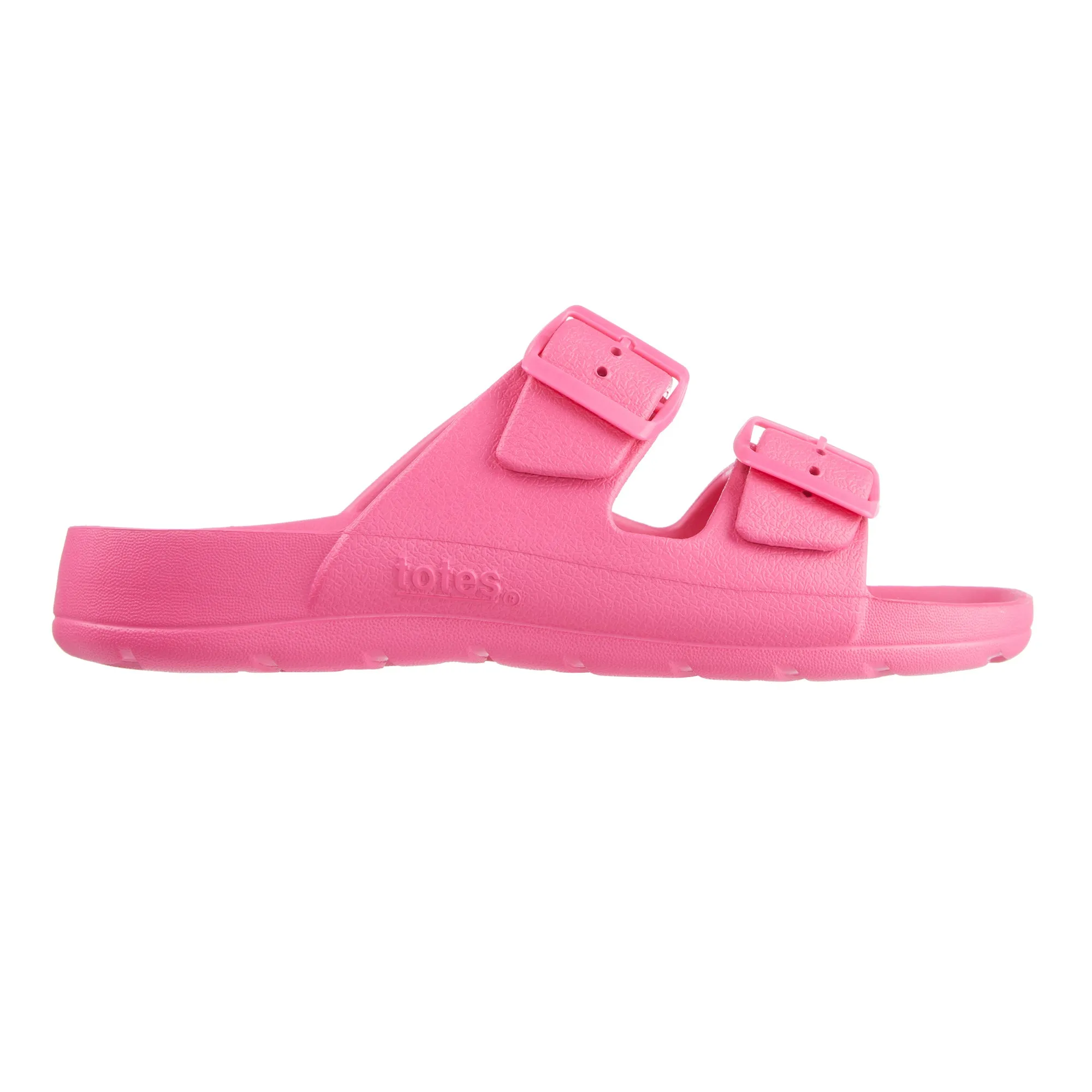 Women's Double Buckle Adjustable Slide with Everywear®