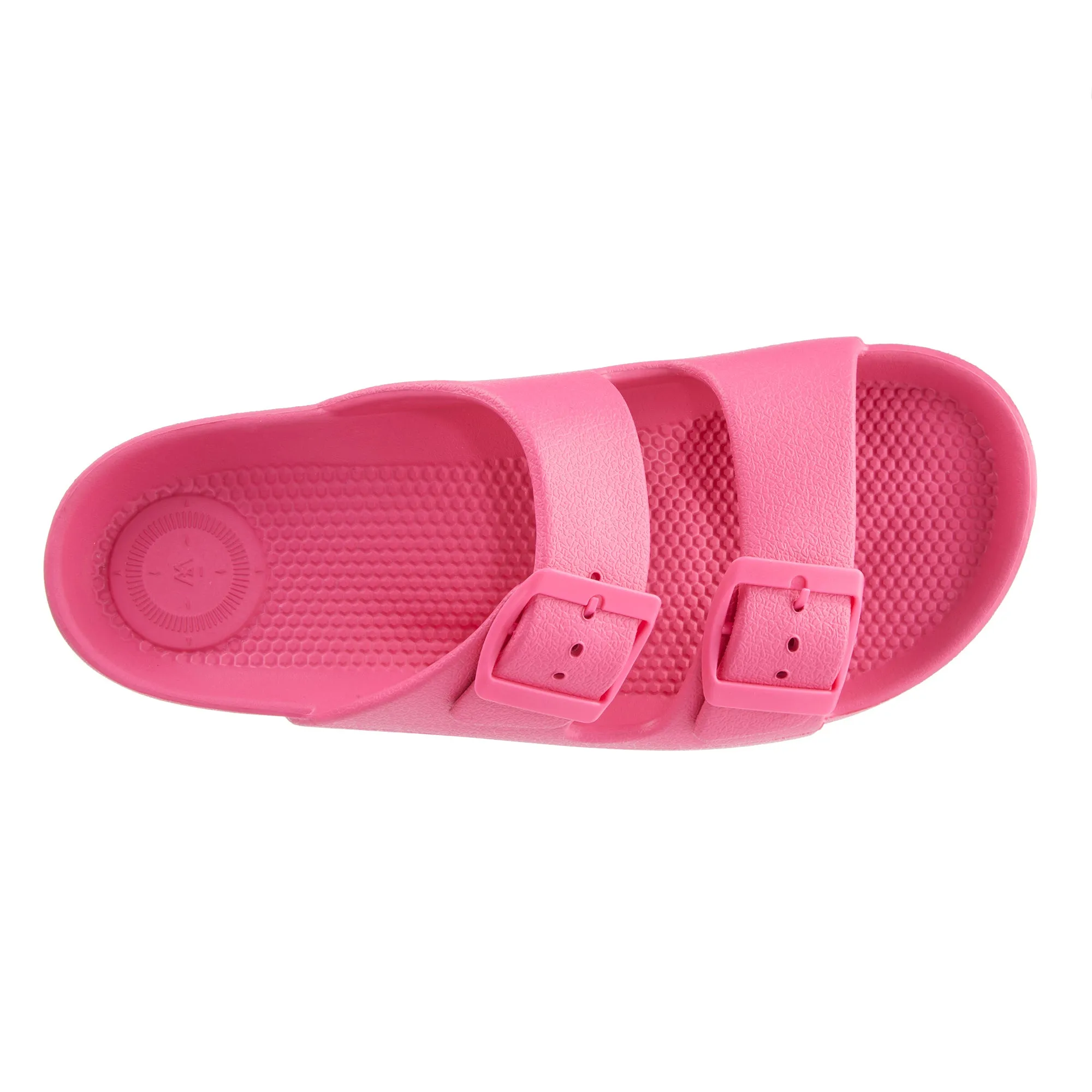 Women's Double Buckle Adjustable Slide with Everywear®