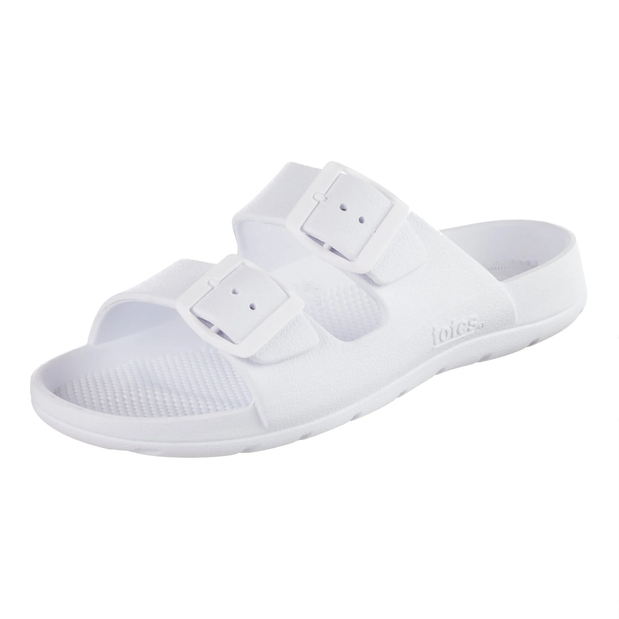 Women's Double Buckle Adjustable Slide with Everywear®