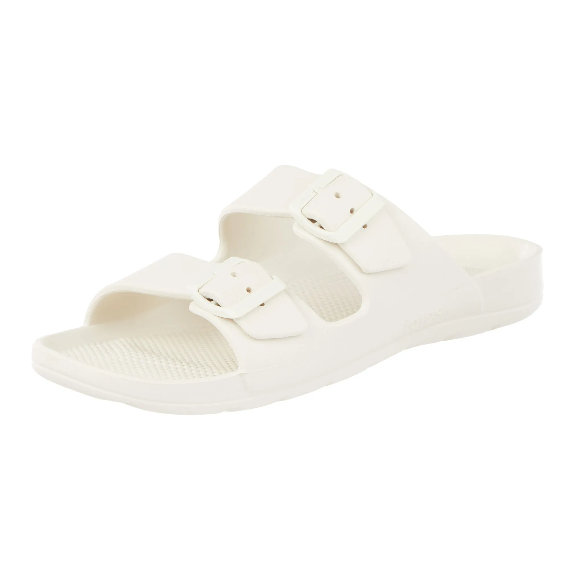 Women's Double Buckle Adjustable Slide with Everywear®